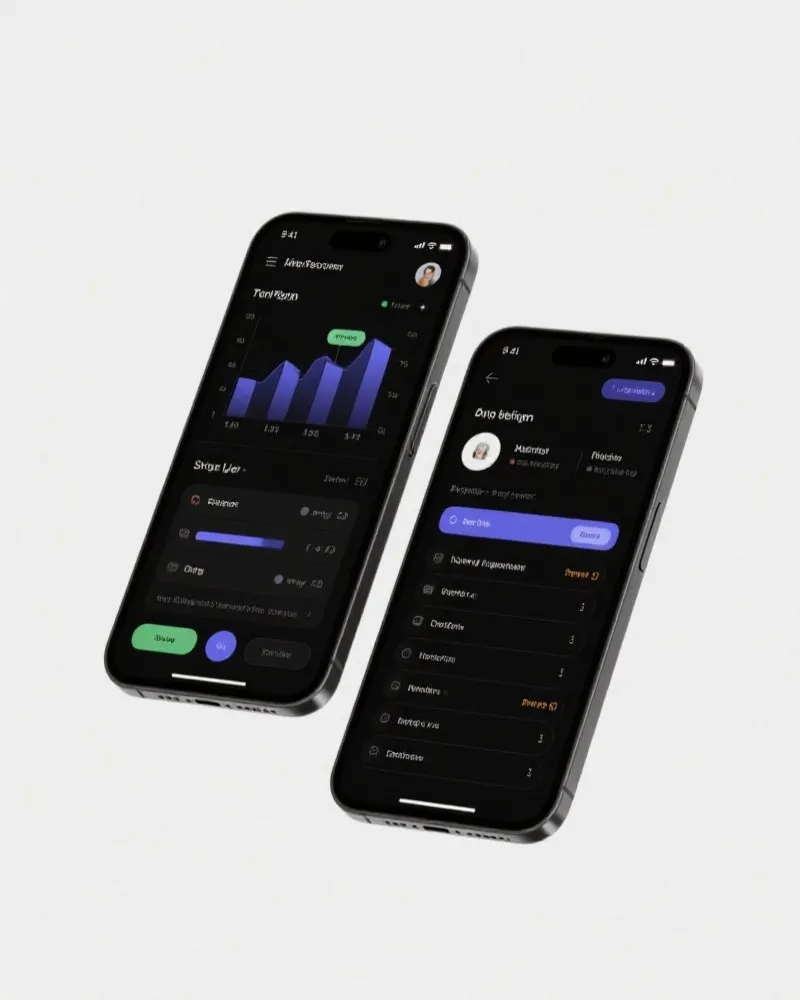 智能计划App界面展示